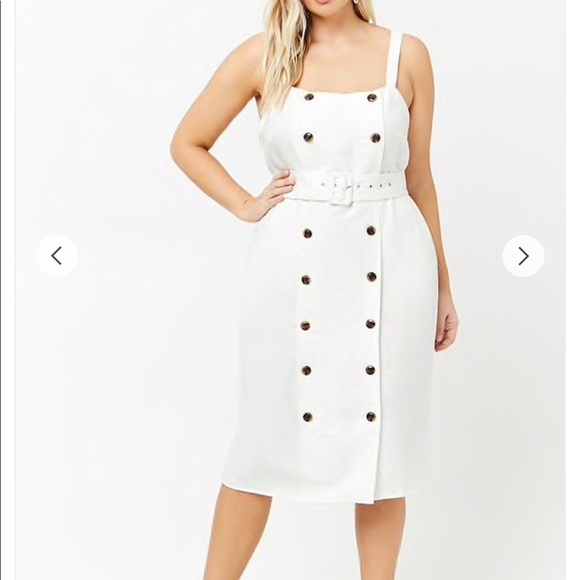 Forever 21 Dresses & Skirts - ❌Sold DOUBLE BREASTED CAMI DRESS